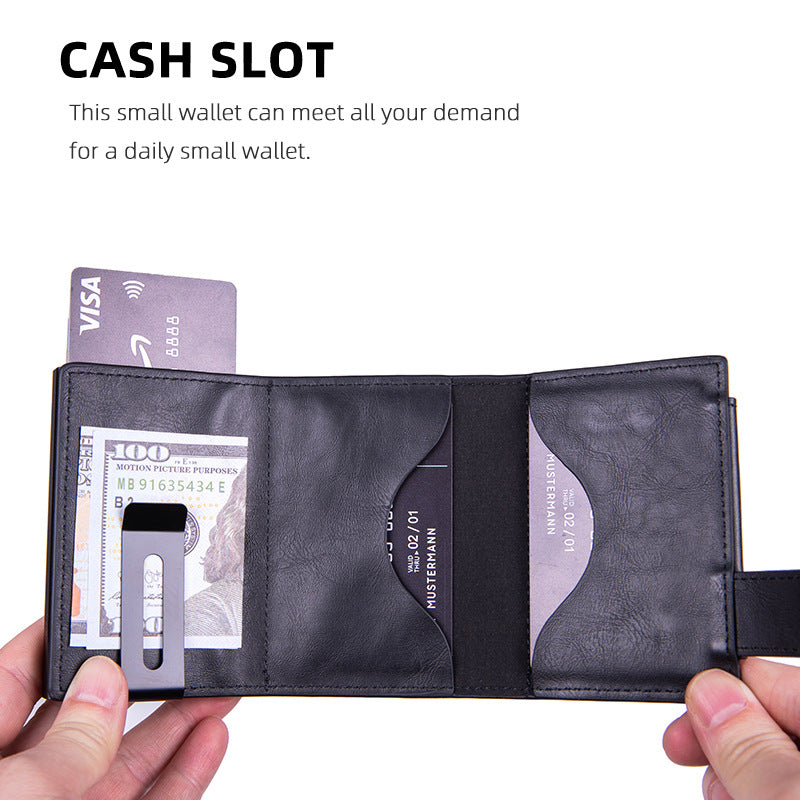 PU Leather Multi Slot Wallet