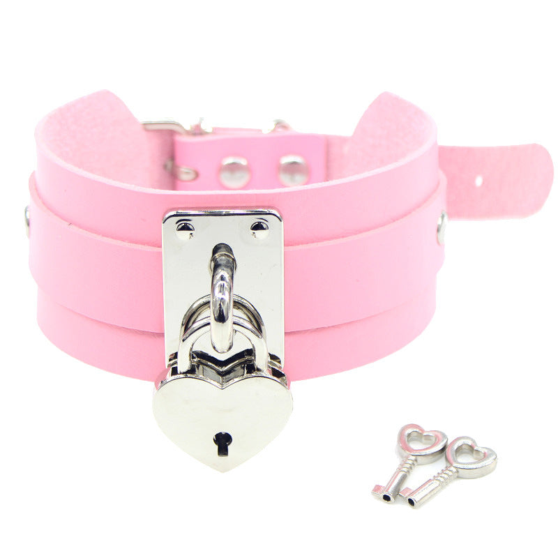 PU leather necklace