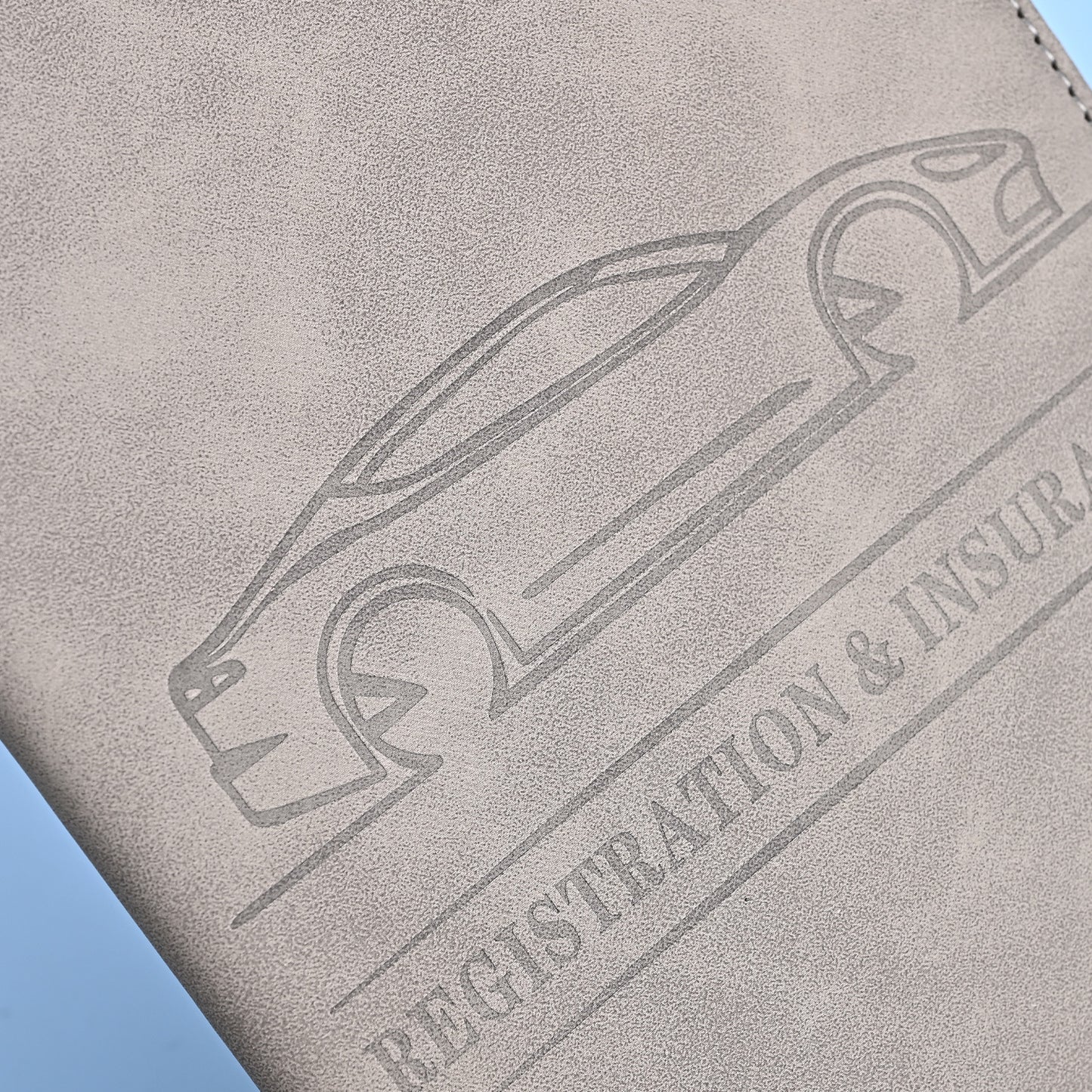 PU Leather Passport ID Card Holder