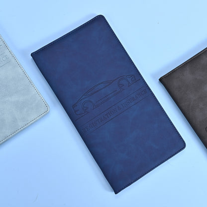 PU Leather Passport ID Card Holder