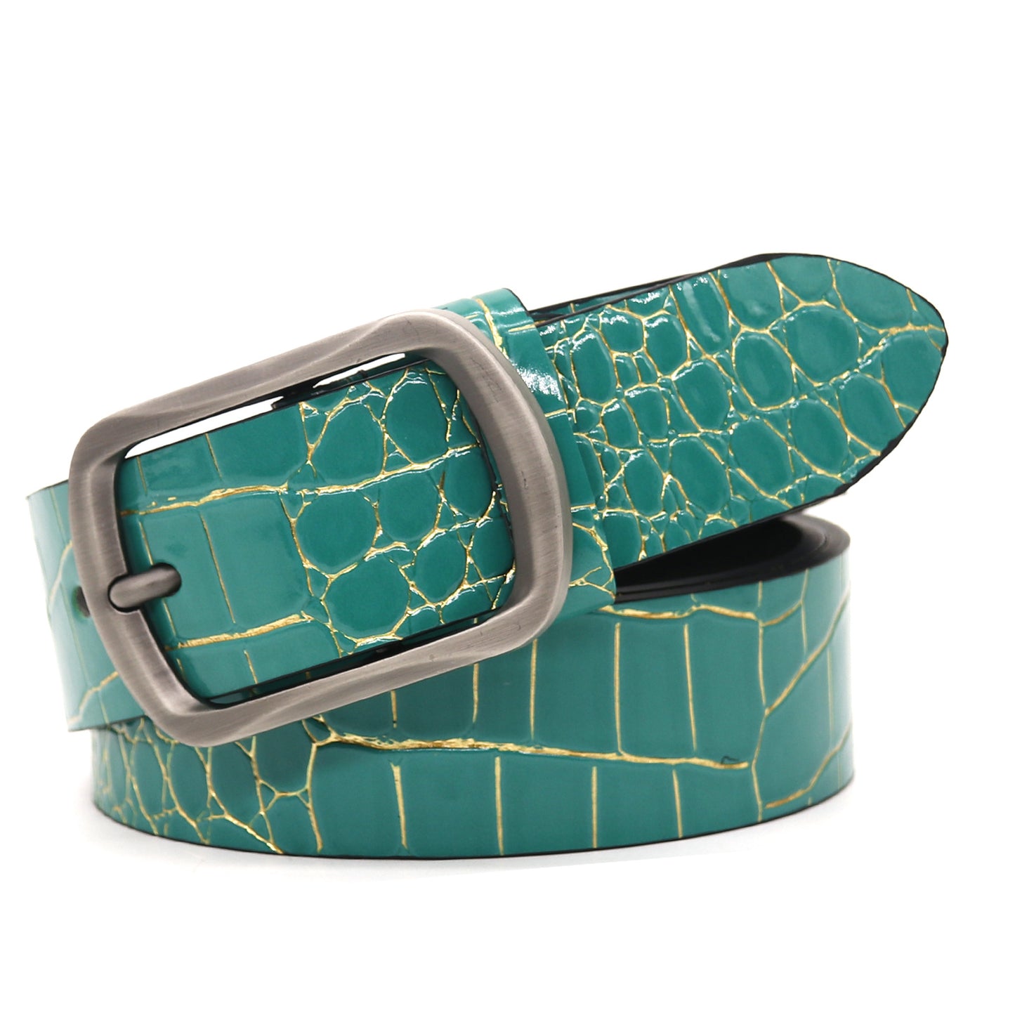 PU Leather Pin Buckle Belt Retro Unisex