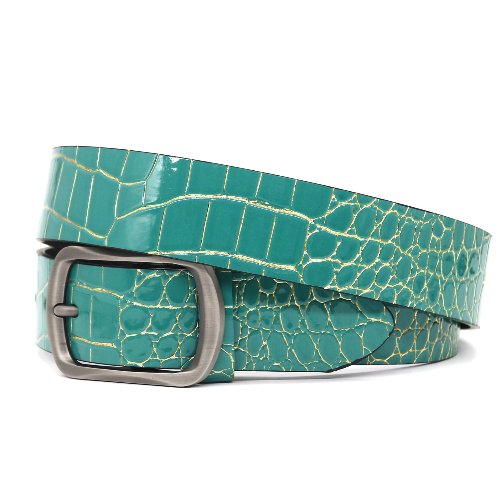 PU Leather Pin Buckle Belt Retro Unisex