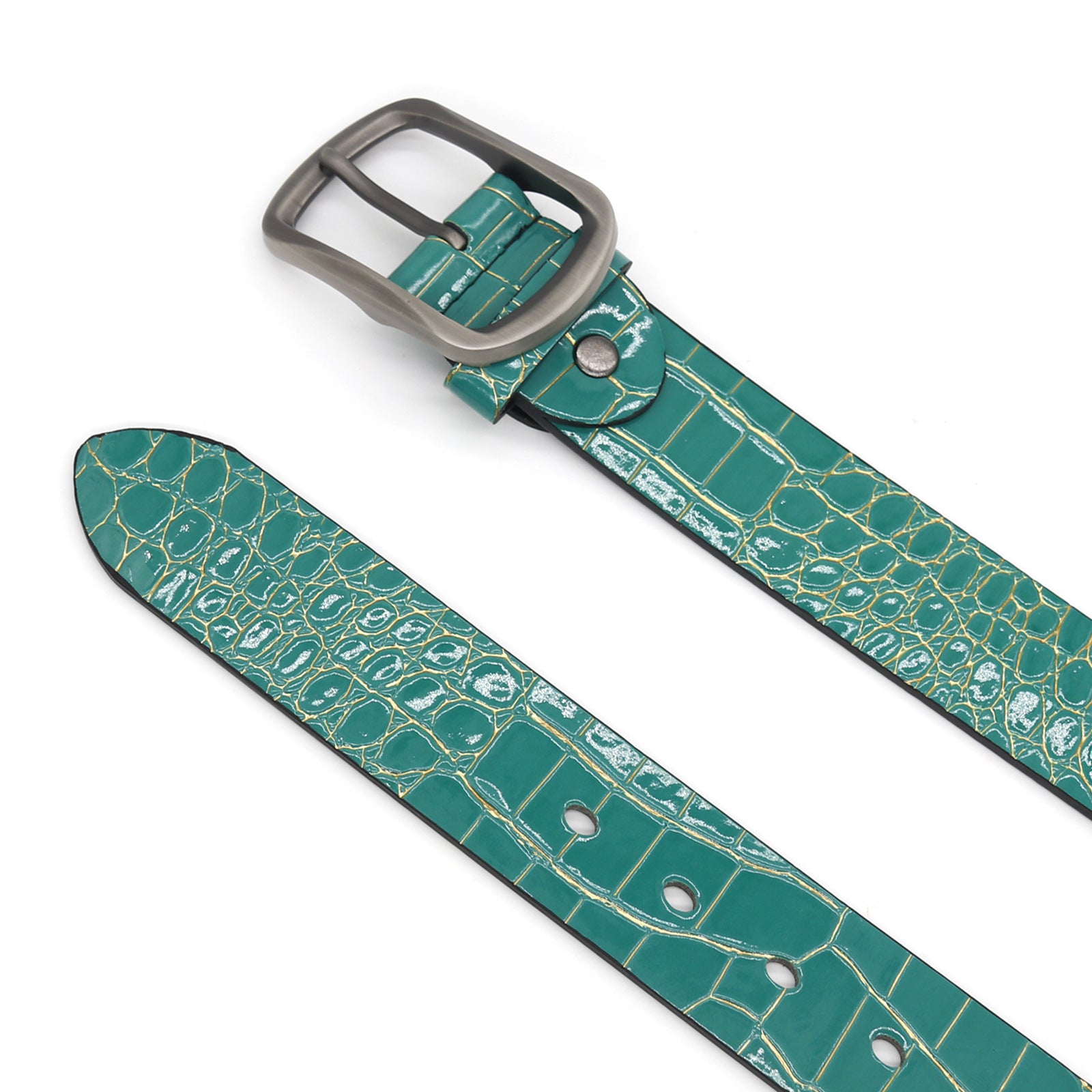 PU Leather Pin Buckle Belt Retro Unisex
