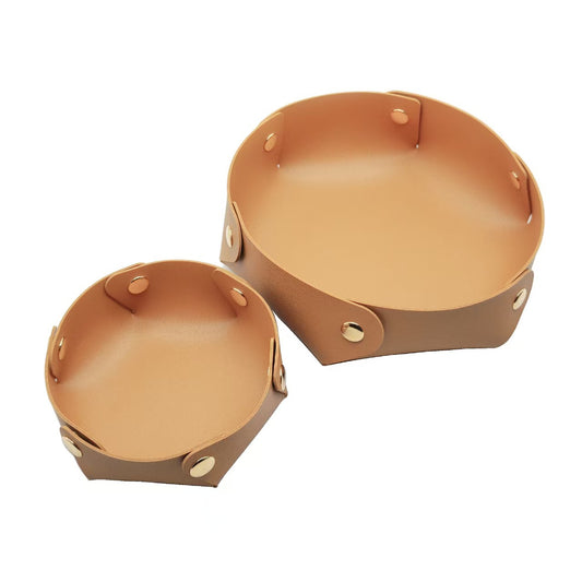 PU Leather Storage Box for Cosmetics and Jewelry