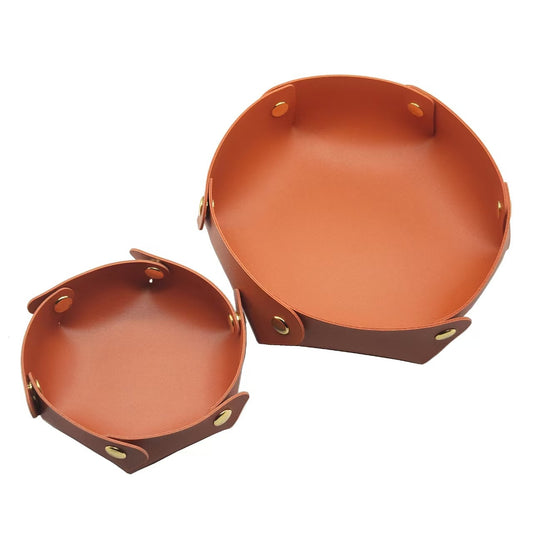 PU Leather Storage Box for Cosmetics and Jewelry