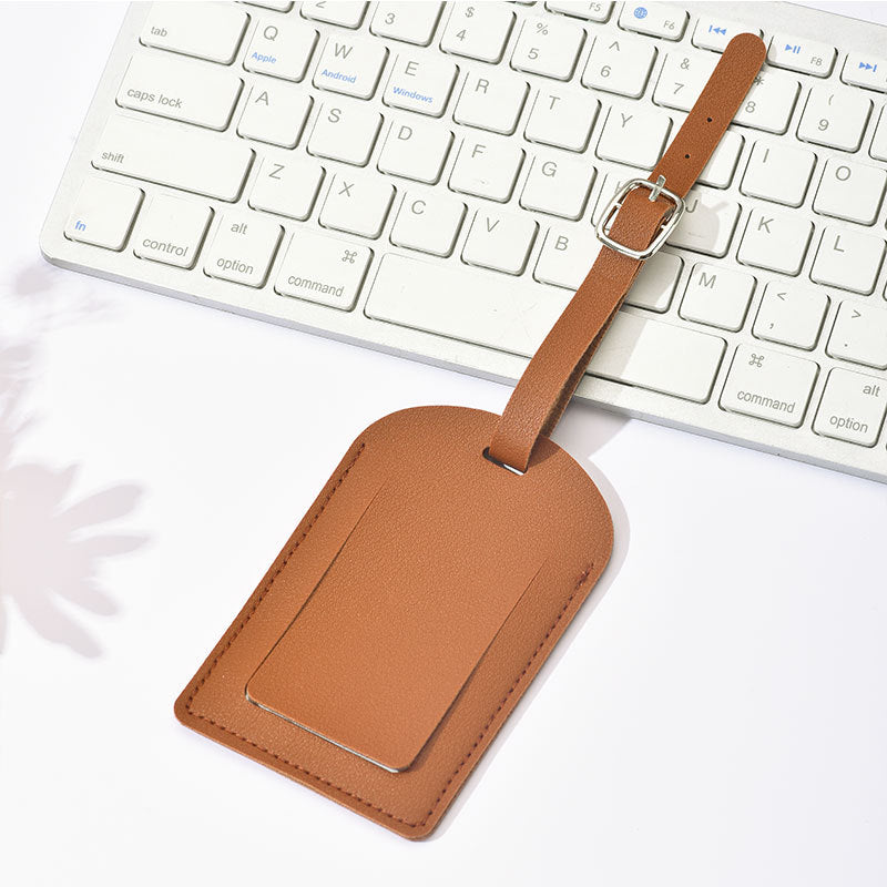 PU Leather Travel Luggage Tag
