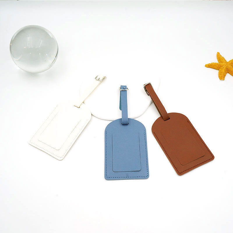 PU Leather Travel Luggage Tag