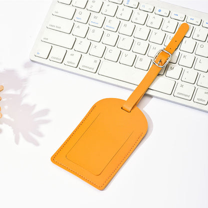 PU Leather Travel Luggage Tag