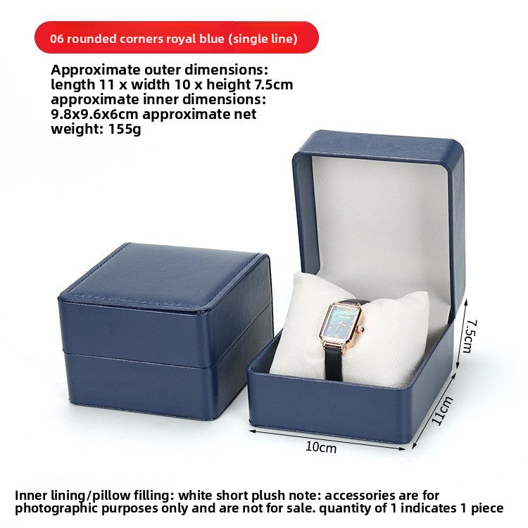 PU Leather Watch Storage Box