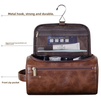 PU Leather Waterproof Toiletry Organizer