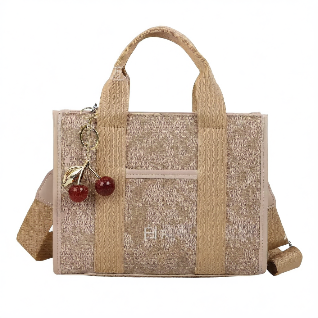 Pu Popular Letter Tote Crossbody Bag