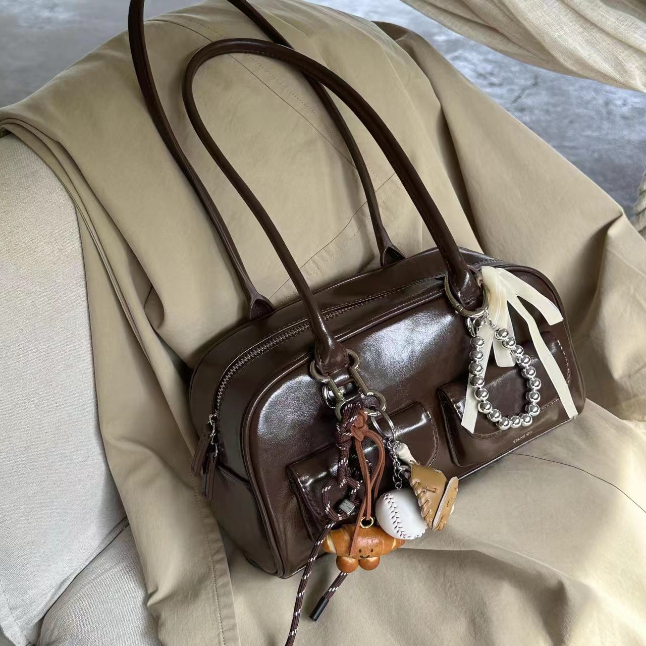 PU shoulder bag