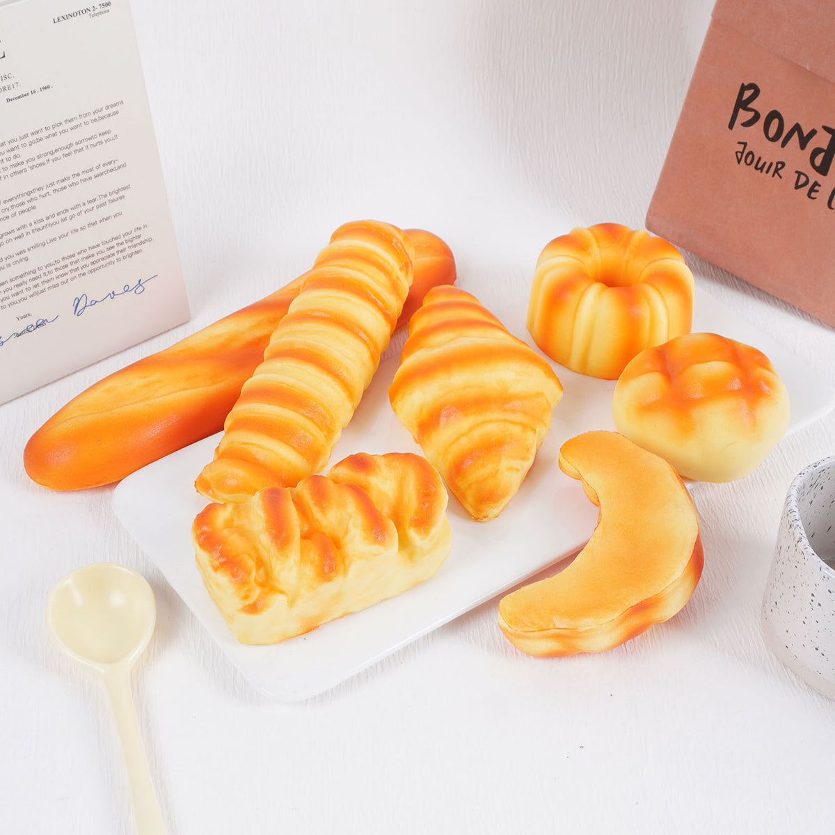PU Slow Rebound Realistic Food Model Sensory Play Toy