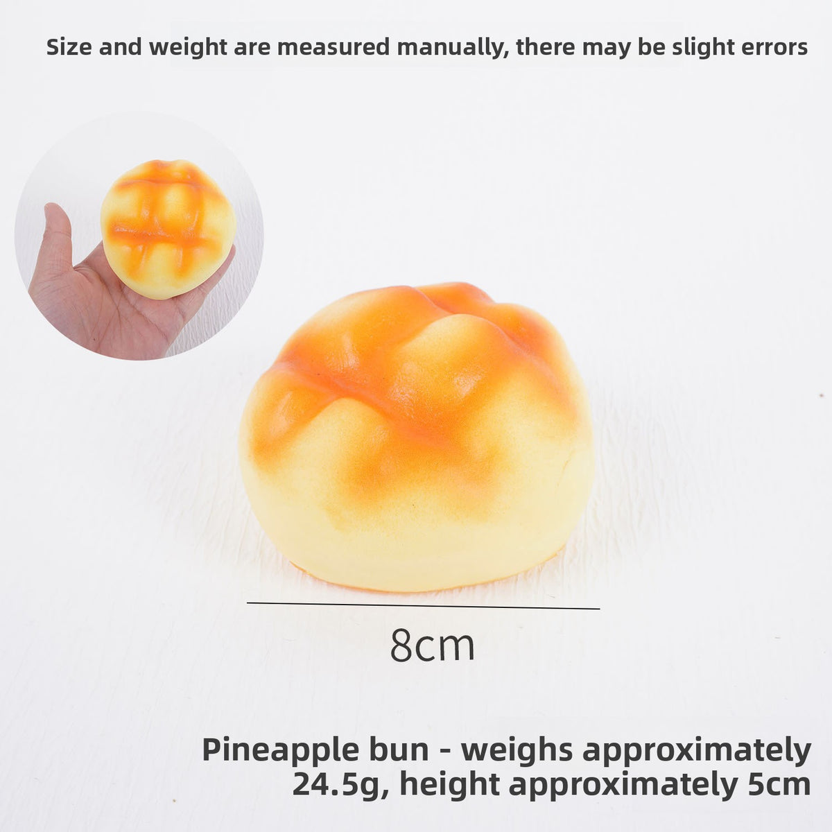 PU Slow Rebound Realistic Food Model Sensory Play Toy
