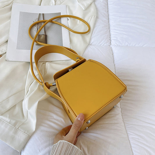 PU Small Square Shoulder Bag