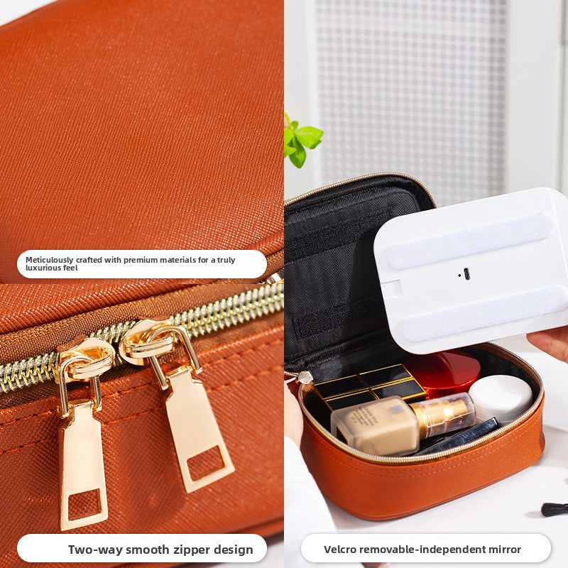 Pu Waterproof Cosmetic Bag