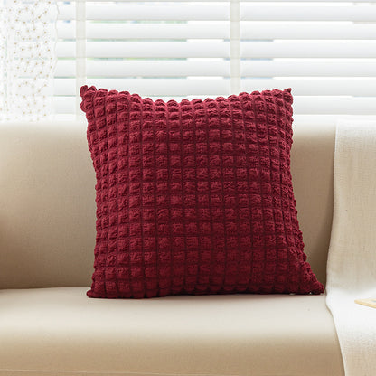 puff Plaid pillowcase