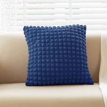 puff Plaid pillowcase