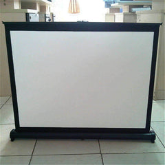 30in 4:3 White PVC