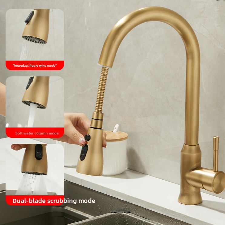 Pull-down faucet