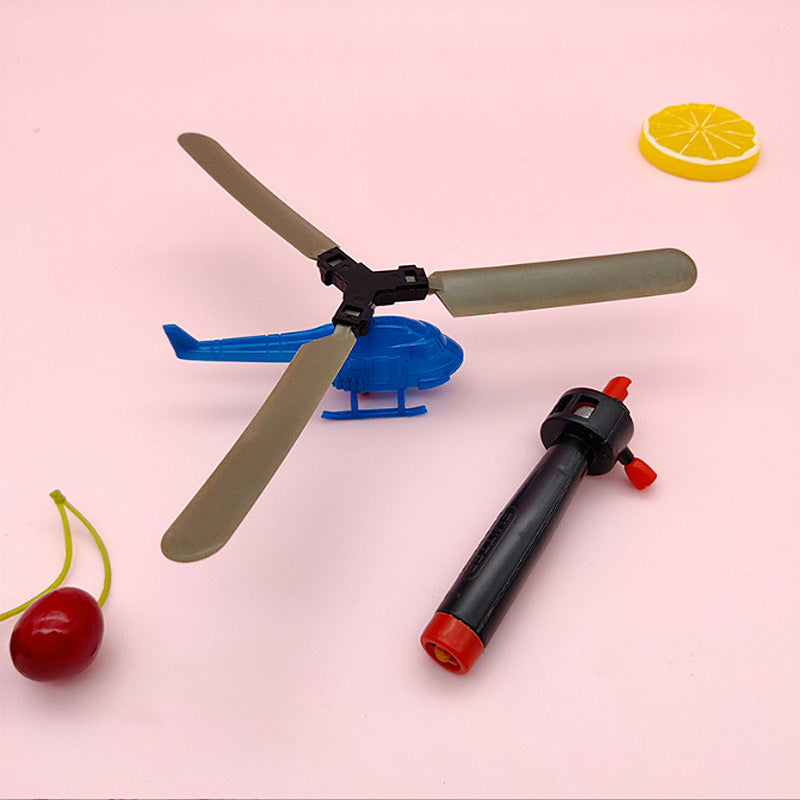 Pull Line Helicopter Toy