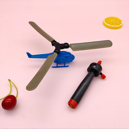 Pull Line Helicopter Toy