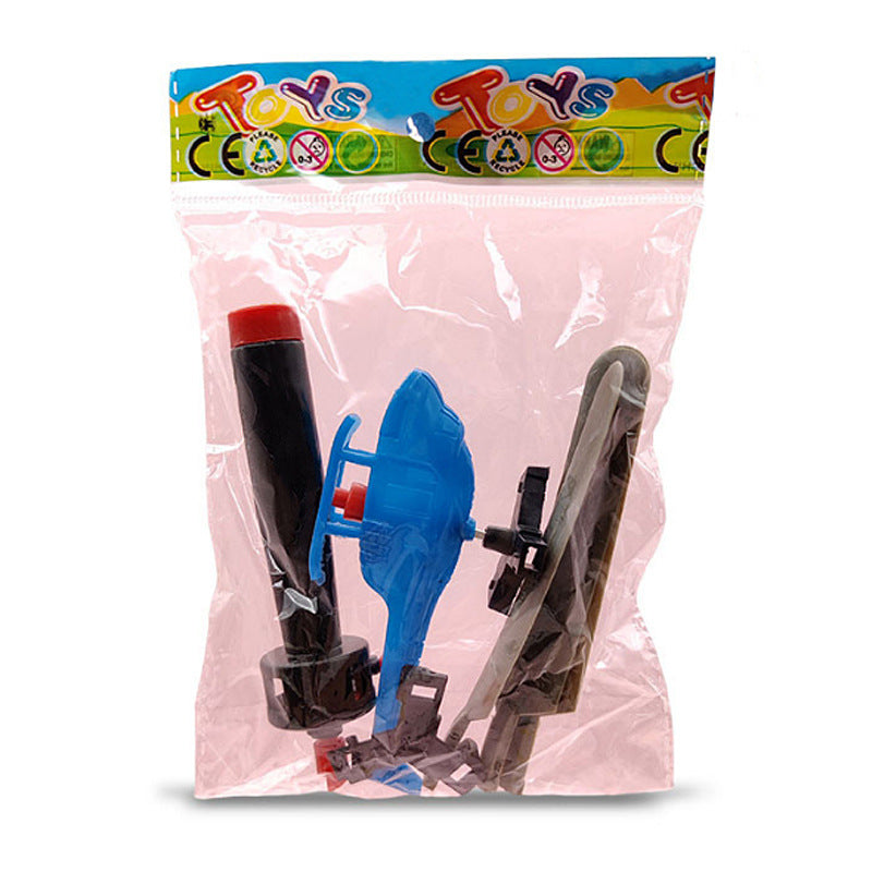Pull Line Helicopter Toy