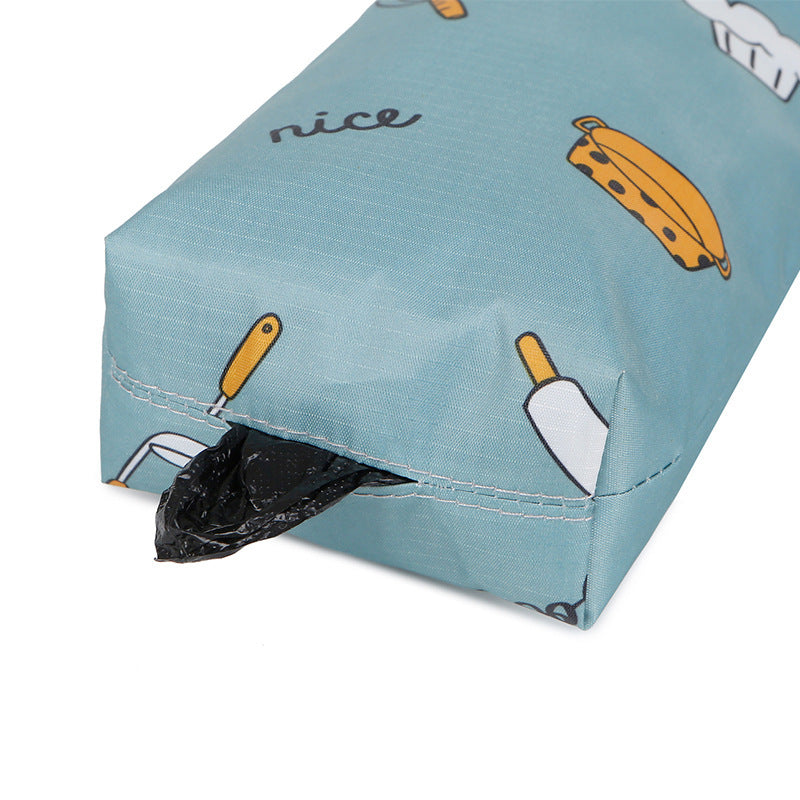 Pull-out convenience bag