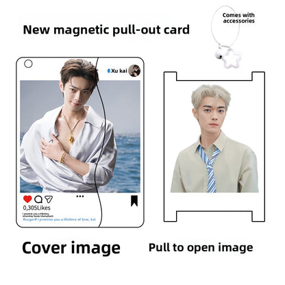 Pull-Out Photo Keychain