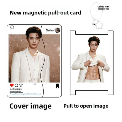 Pull-Out Photo Keychain