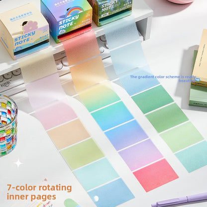 Pull-out sticky notes