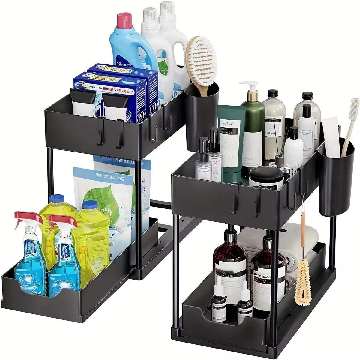 Pull-out storage rack