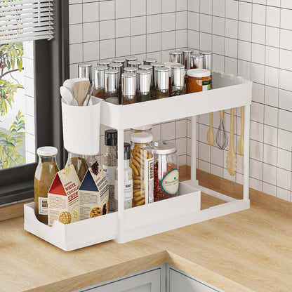 Pull-out storage rack