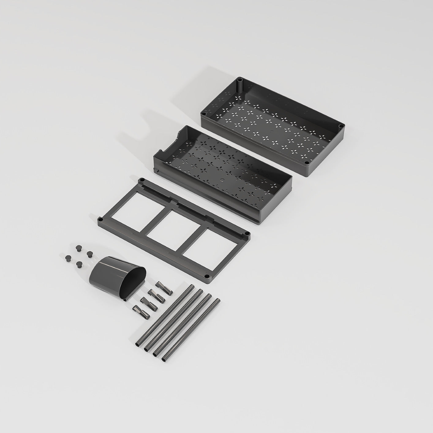 Pull-out storage rack