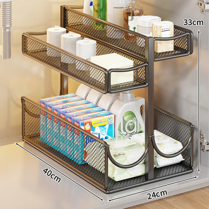 Pull-out storage rack