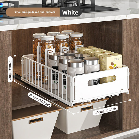 Pull-out storage rack