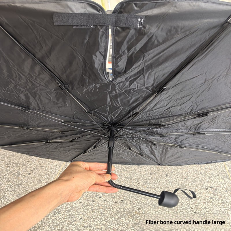 Pull Rope Car Windshield Sunshade