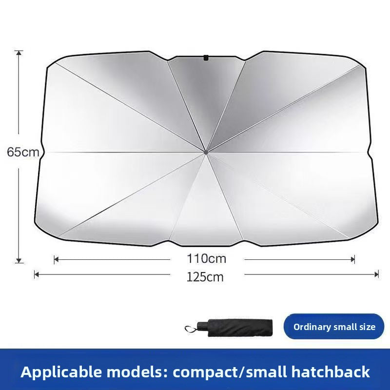 Pull Rope Car Windshield Sunshade