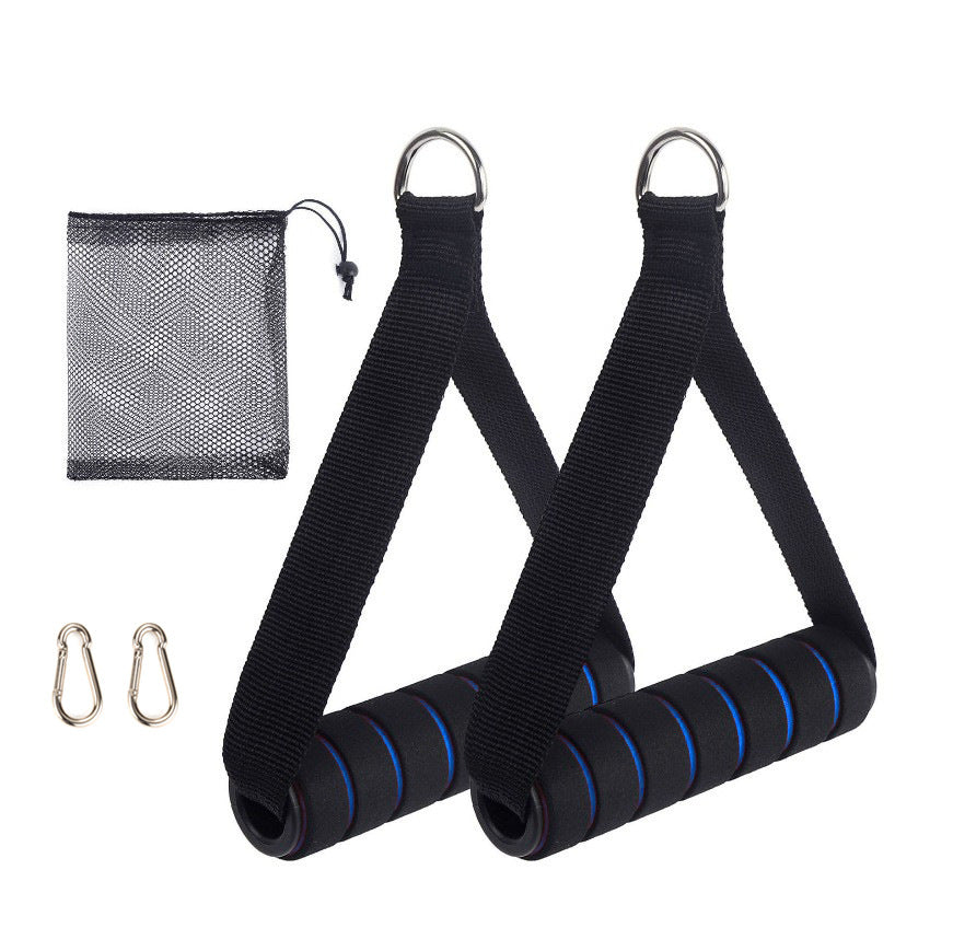 Pull Rope Fitness Handles with Carabiners