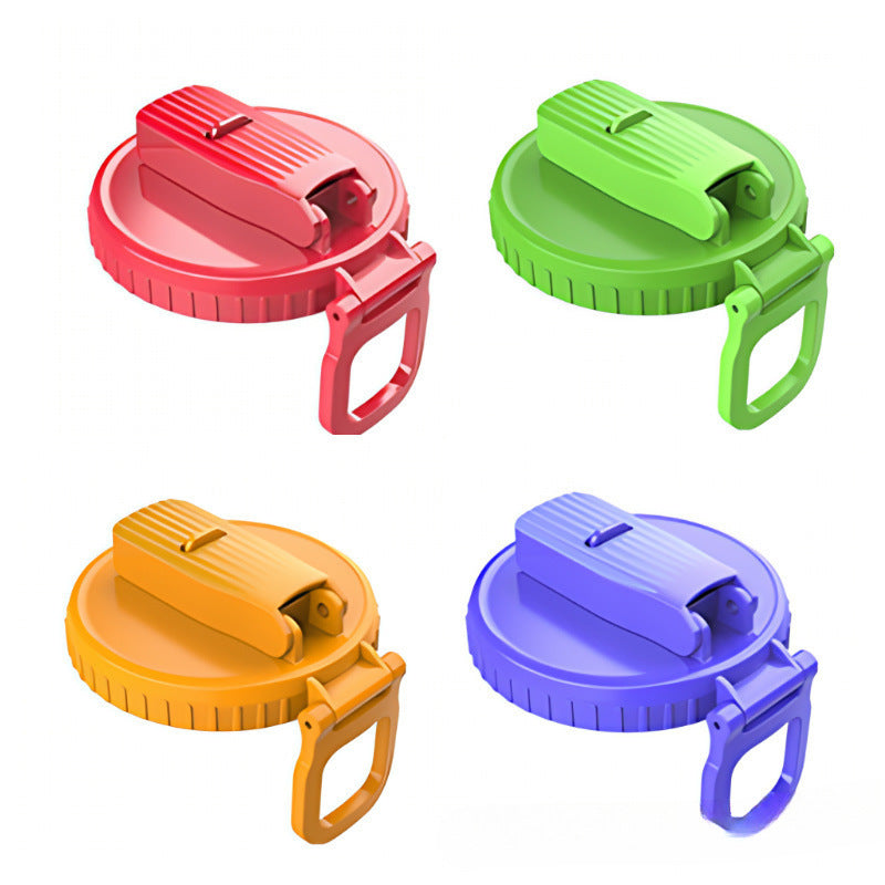 pull-tab can straw lid