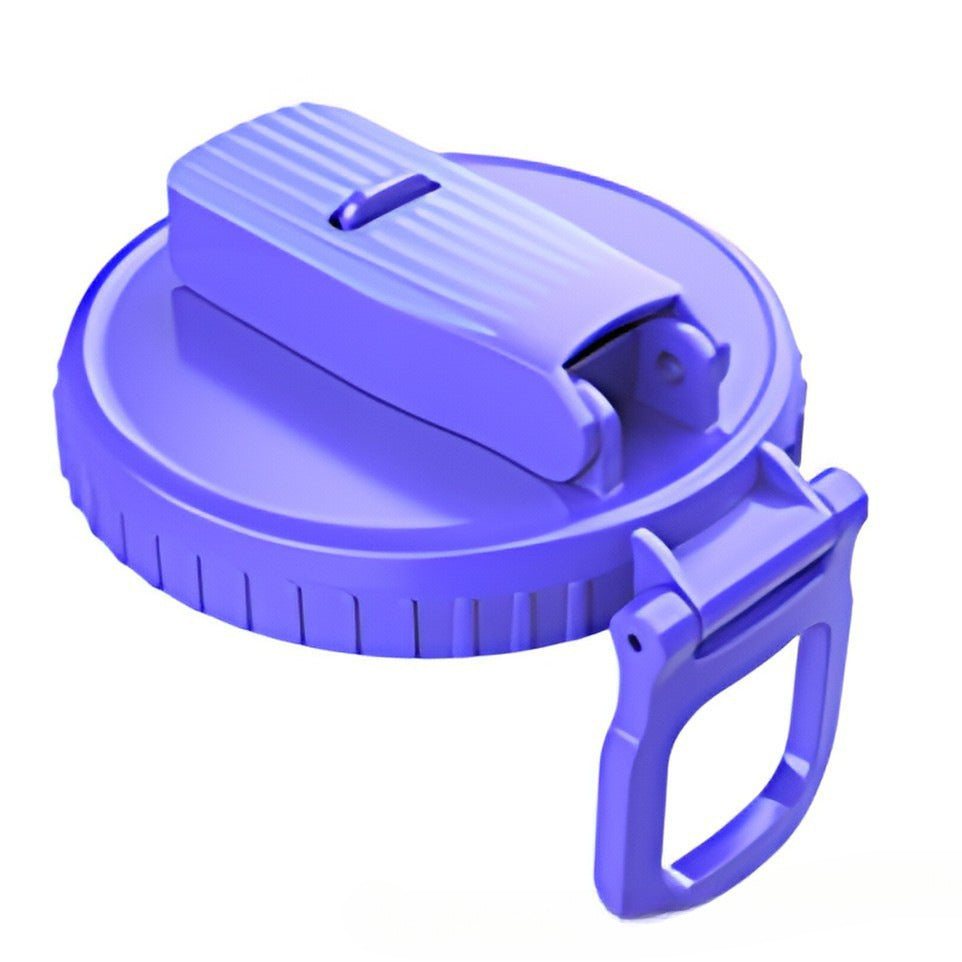 pull-tab can straw lid