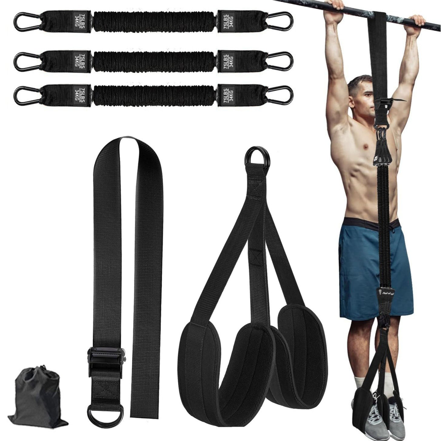 Pull-up assist belt