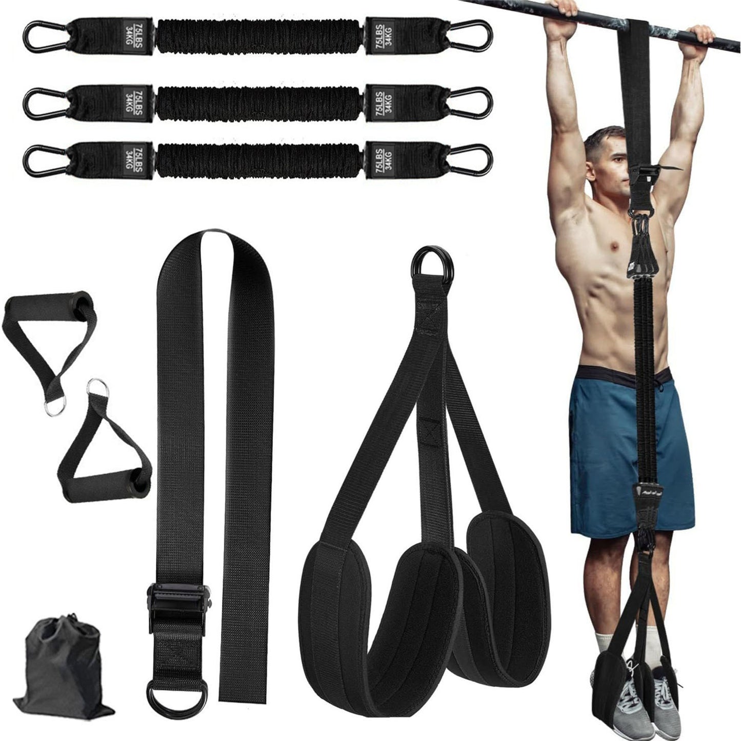 Pull-up assist belt