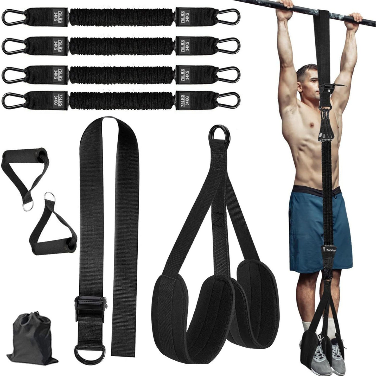 Pull-up assist belt