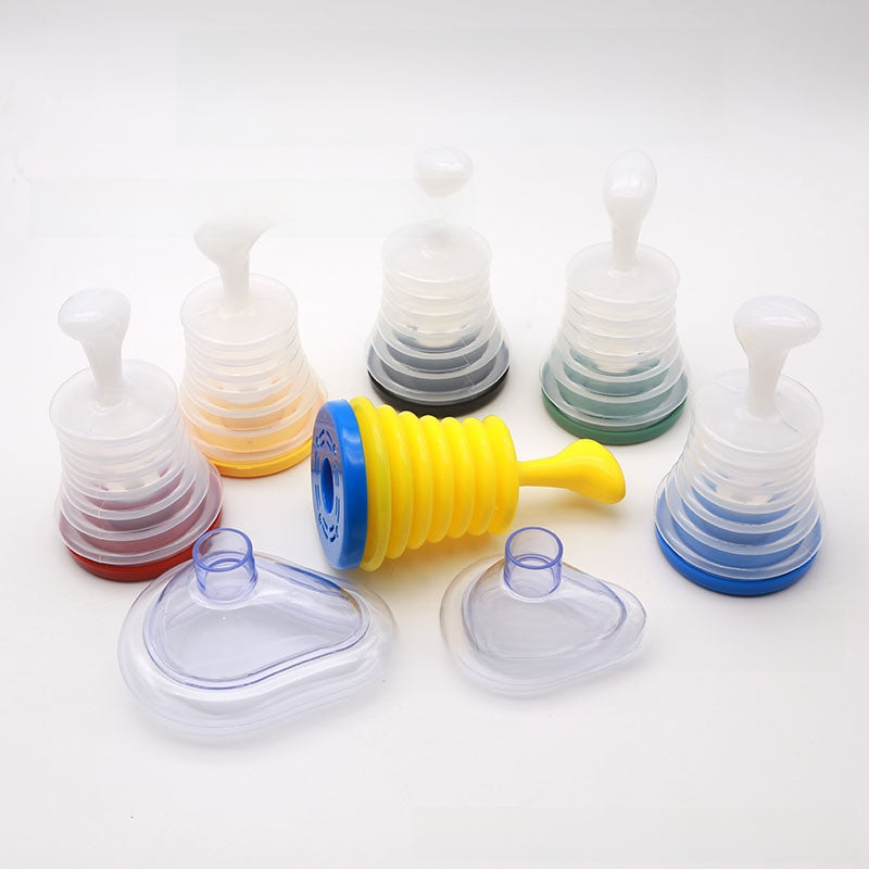 Pulmonary capacity breathing trainer