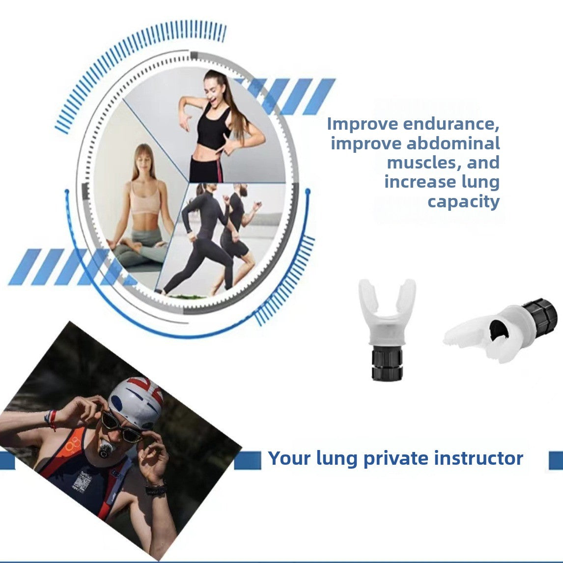 Pulmonary capacity training device