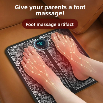 Pulse Foot Massager Mat with Remote Control