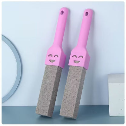 Pumice Stone Toilet Brush with Long Handle