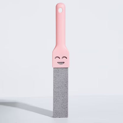 Pumice Stone Toilet Brush with Long Handle