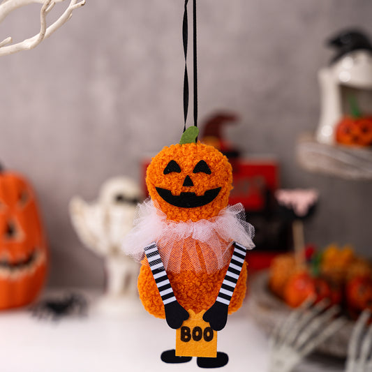 Pumpkin Black Cat Ghost Skull Halloween Home Party Pendant